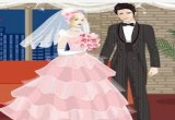 لعبة فساتين زفاف ملكية حديثة